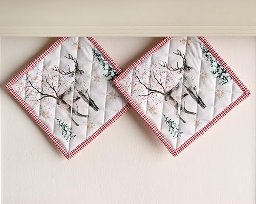 Pot Holders 100% Cotton Potholders (2 Count)