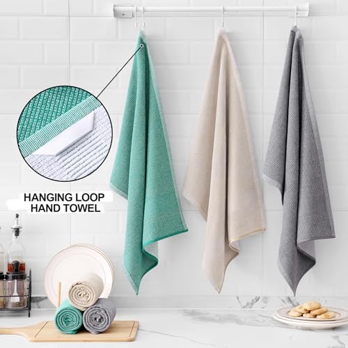 380 GSM Cotton Premium Kitchen Towels 6 Pack (6 Count)