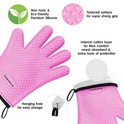 XL Silicone Smoker Oven Gloves (2 Count)