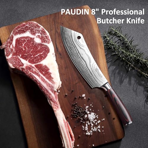 Meat Cleaver 8 Inch Butcher Knife