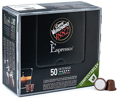 Caffe Vergnano Intenso Espresso Pods (50 Count)