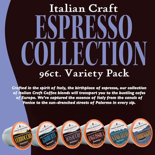 Italian Craft Coffee Variety Pack (96 Count)