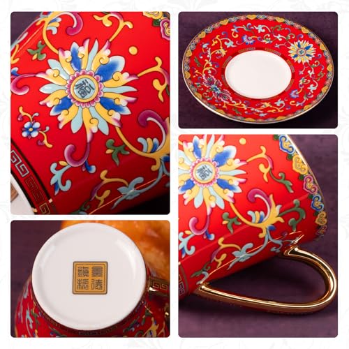 Tea Cup and Saucer (2 Count)