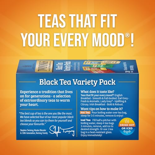 Black Tea Variety Sampler Pack (120 Count)