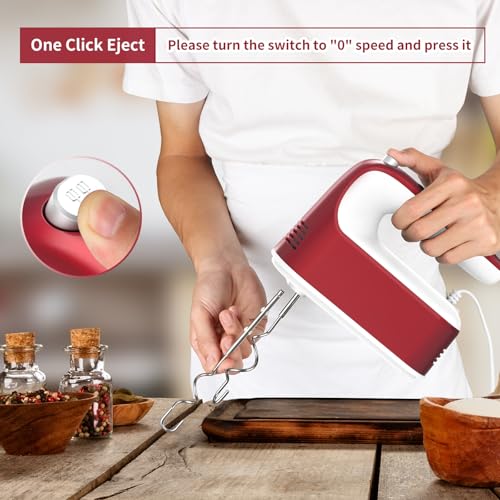 9 Speed Digital Hand Mixer Electric