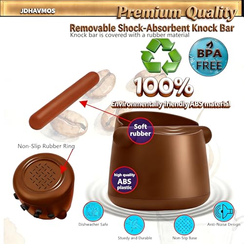 5 Inch Espresso Knock Box
