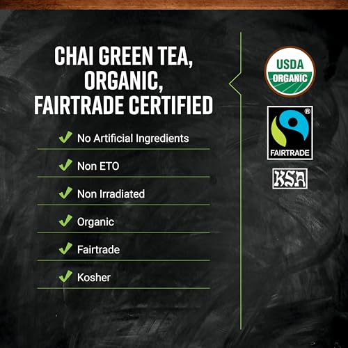 Organic Chai Green Tea (16 Ounce)