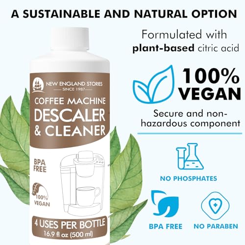 8 Uses Descaling Solution Compatible with Keurig (33.8 Fl Oz)