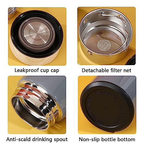 15oz Water Bottle Stainless Steel Thermos Flask