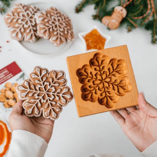Wooden Springerle Cookie Molds for Baking