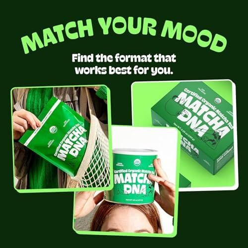 Certified Organic Matcha Tea Bags (100 Count)