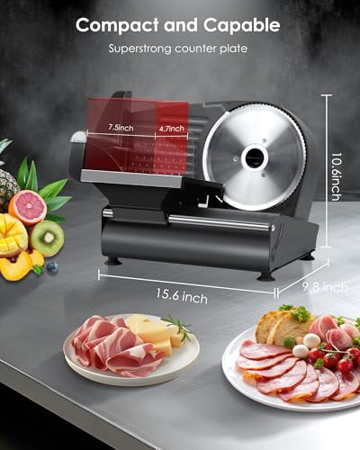 7.5" Electric Meat Slicer