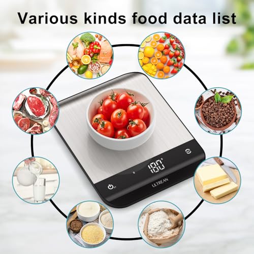 Smart Food Kitchen Scale with Nutritional Calculator