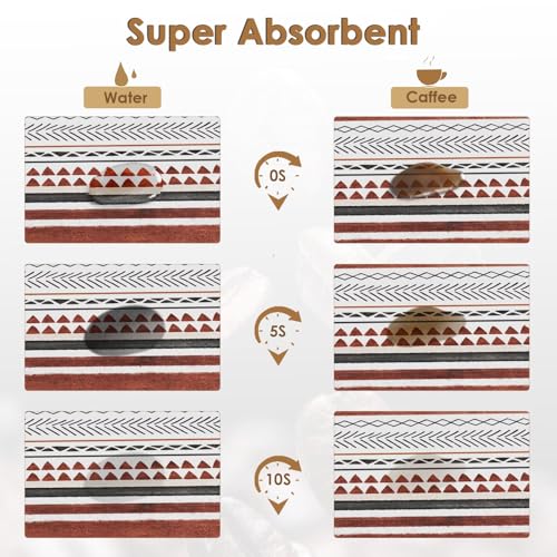Coffee Mat for Countertops (2 Count)