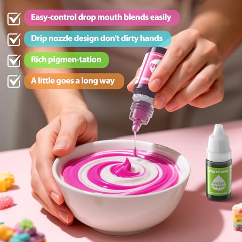 Gel Food Coloring
