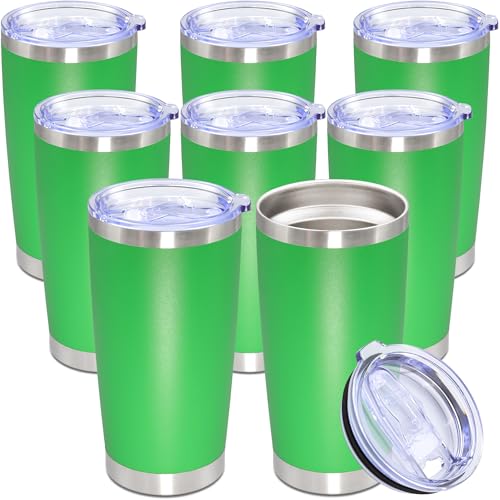 20oz Tumbler Stainless Steel Tumbler Coffee Tumbler with Lid Green
