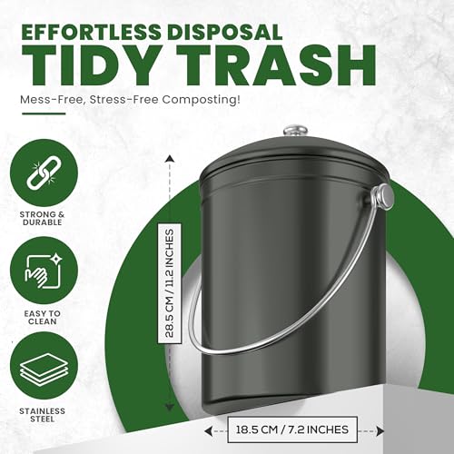 Countertop Compost Bin 1.3 Gallon