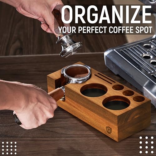 Espresso Tamping Station for 54 mm and 58 mm Portafilters