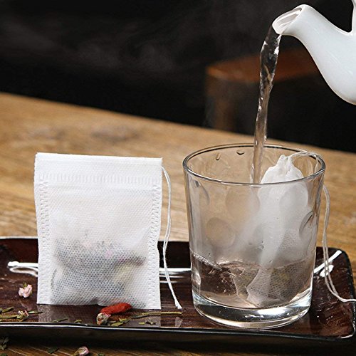 200 Pcs Disposable Tea Bags for Loose Leaf Tea (200 Count)