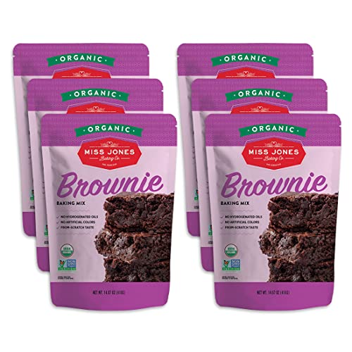 Organic Fudge Brownie Mix (6 Count)