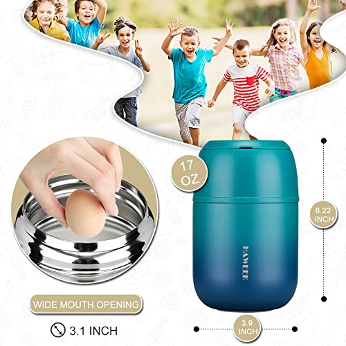 17oz Insulated Food Jar with Spoon