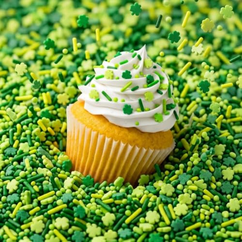Shamrock Sprinkles for Baking (3 Ounce)