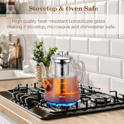 1500ml Glass Teapot