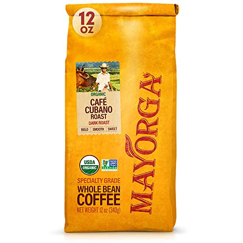 Organic Coffee 12oz Cafe Cubano Roast (12 Ounce)