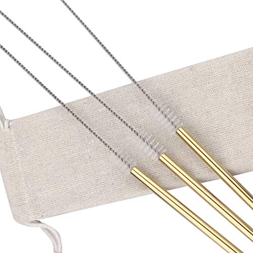 Matte Long Handle Spoon Cocktail Mixing Stirring Spoons Iced Tea Coffee Spoons with 8.6 inch Long Handle Brushed SUS304 Stainless Steel