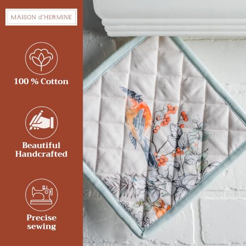 Pot Holders 100% Cotton Potholders (2 Count)