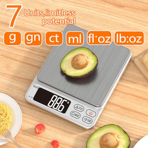 Mini Scale 6.6lb Scale for Grams (7 Count)