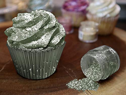 Olive Green Edible Glitter