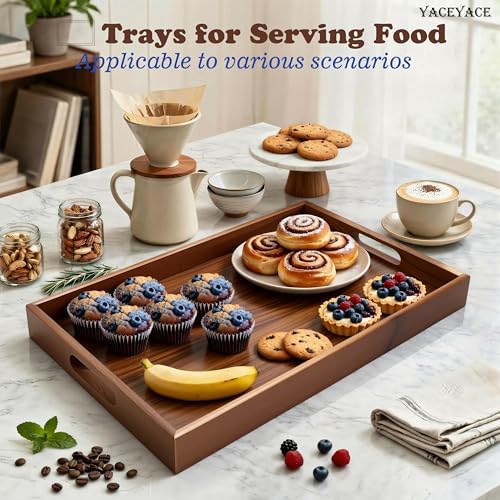 Wood Tray for Kitchen Counter