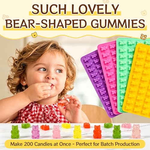 Gummy Molds Gummy Bear Mold (4 Count)