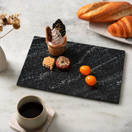 Natural Black Marble Cutting Board for Kitchen Counter
