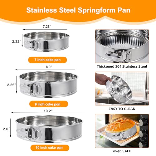 10 Inch Springform Pan for Baking