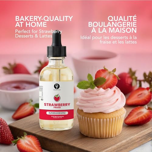 Strawberry Extract (2 Fl Oz)