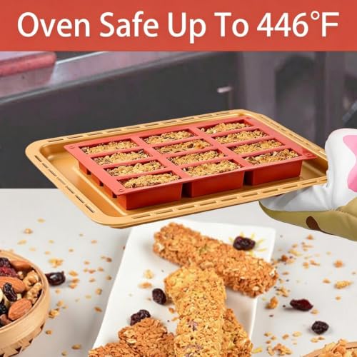 12 Cavity Silicone Molds For Baking (2 Count)