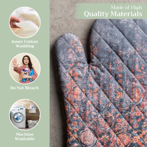Maison d'Hermine Oven Gloves 100% Cotton Oven Mitt