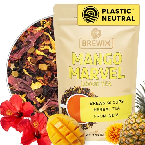 Mango Marvel Herbal Loose Leaf Tea (3.53 Ounce)