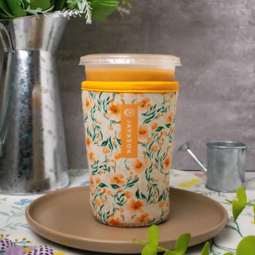 JavaSok Iced Coffee & Cold Soda Insulated Neoprene Cup Sleeve