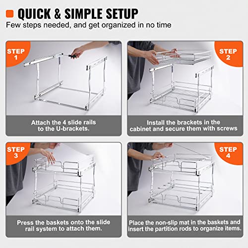 Pull Out Cabinet Organizer
