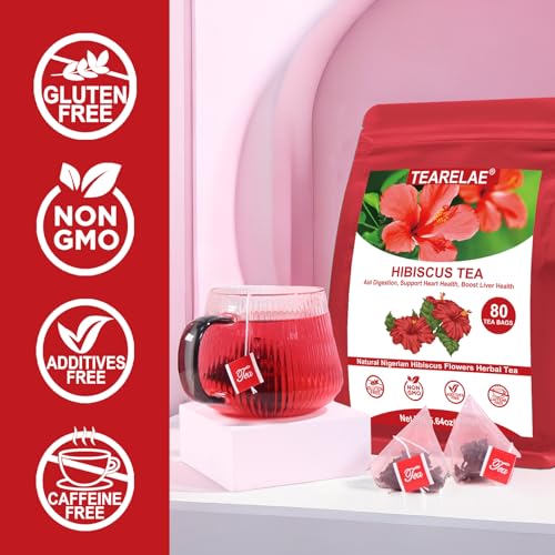 Hibiscus Tea Bags (80 Count)