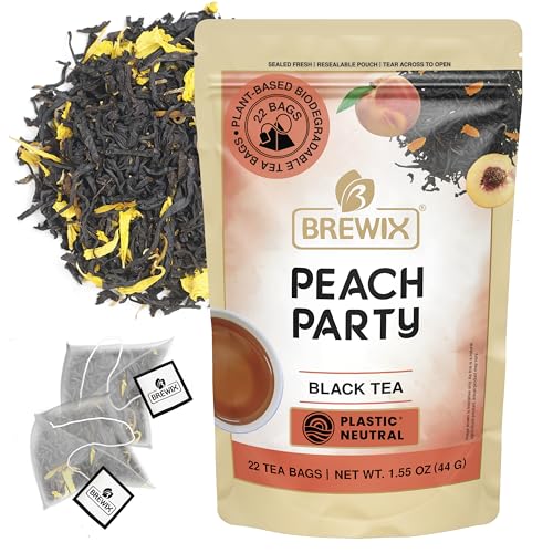 Peach Party Premium Black Tea with Peach (22 Count)