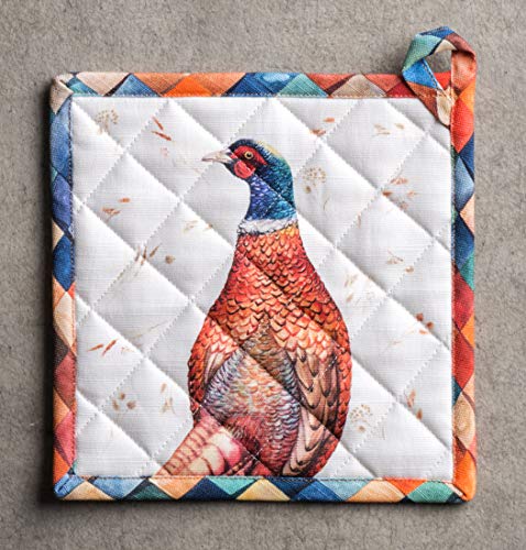 100% Cotton Oven Mitt & Pot Holder Set