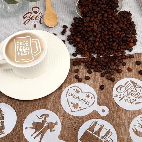 36 Pieces Oktoberfest Cookie Cake Stencils (36 Count)