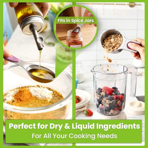 15 Magnetic Measuring Cups & Spoons w (15 Count)