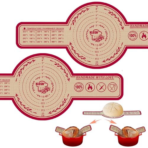Large Silicone Bread Sling for Dutch Oven (2 Count)