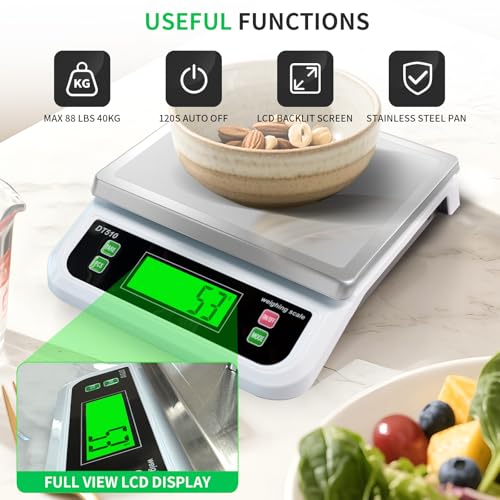 Large Digital Kitchen Scale 40kg