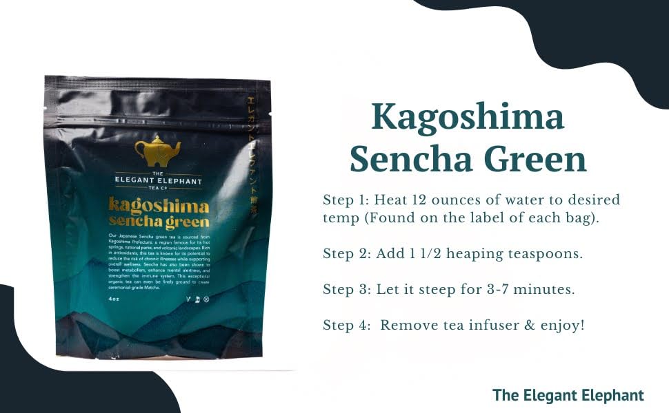 Japanese Sencha Green Tea (4 Ounce)
